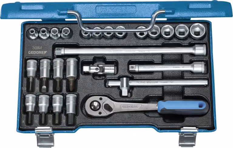 Set di chiavi a bussola da 3/8" - 26 pezzi - 30 IMU-10 Gedore | 4010886622971