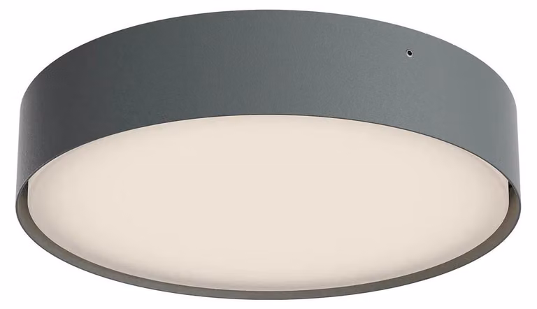 Redo Outdoor NOX PL LED, rotonda – Ø30 v6 cm - Grigio scuro, dimmerabile (DALI) – grigio scuro, dimmerabile (DALI)