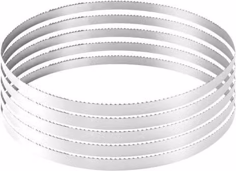 Lama di ricambio VEVOR per sega a nastro in acciaio al carbonio, colore argento, dimensioni: 3810 x 19 x 0,5 mm, 18 TPI, ideale per lavorazione del legno