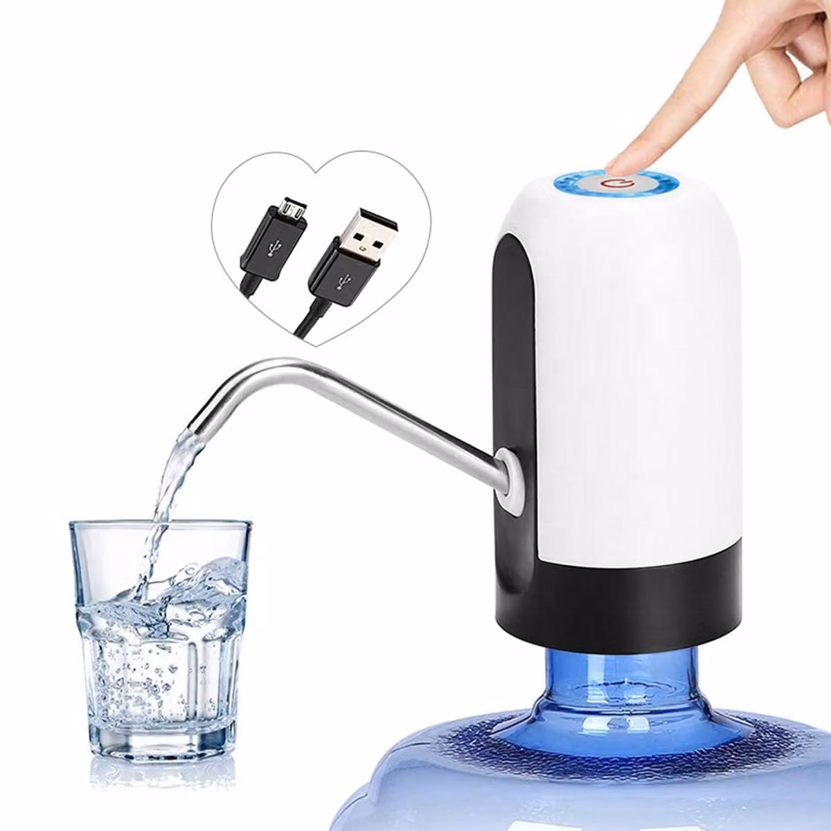 APT AG187A Pompa elettrica per bottiglie d'acqua USB