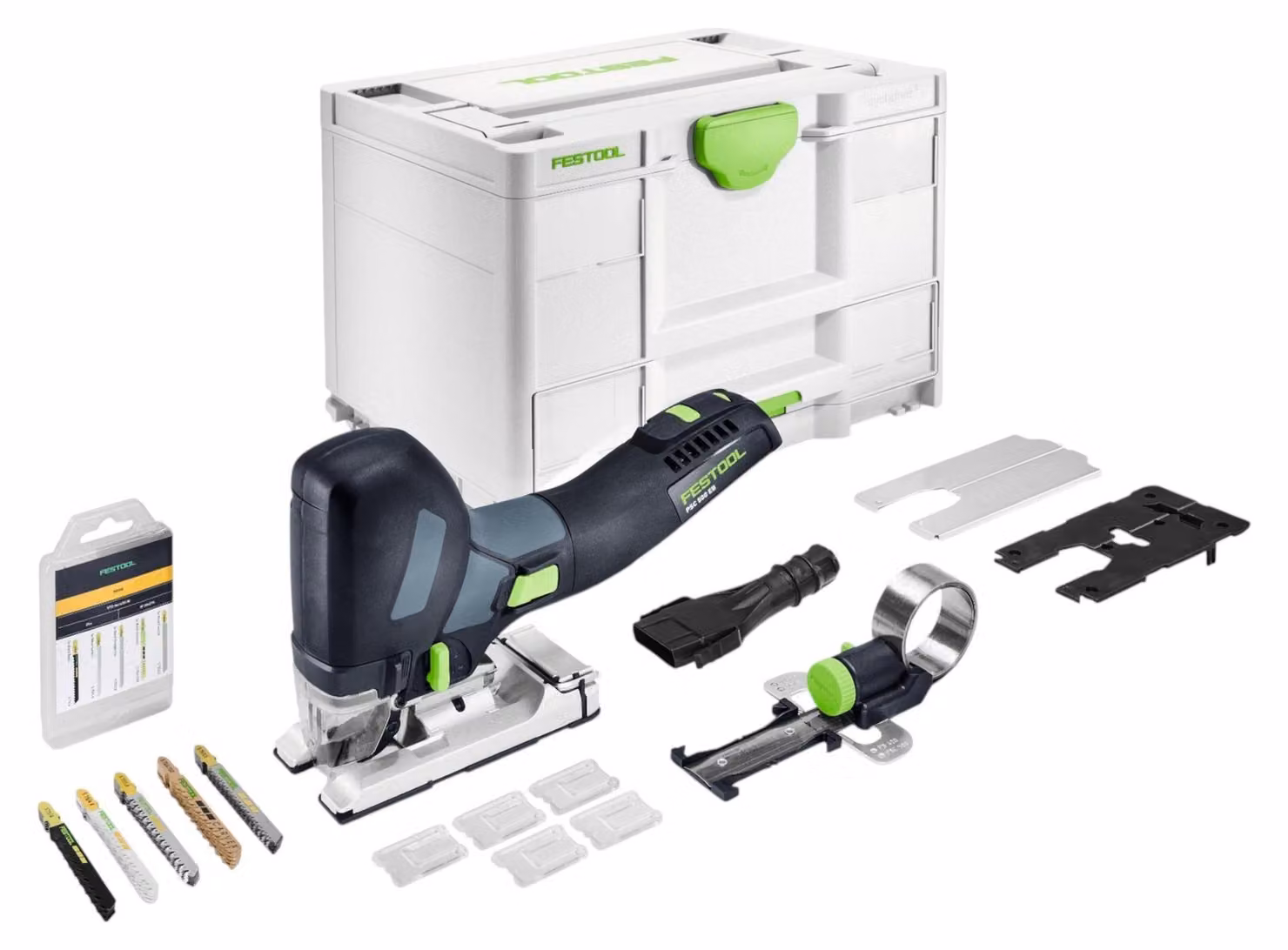 Festool, sega alternativa a batteria PSC 500 EB-Basic-Set, 18 V, solo, con Bluetooth, codice prodotto 576961