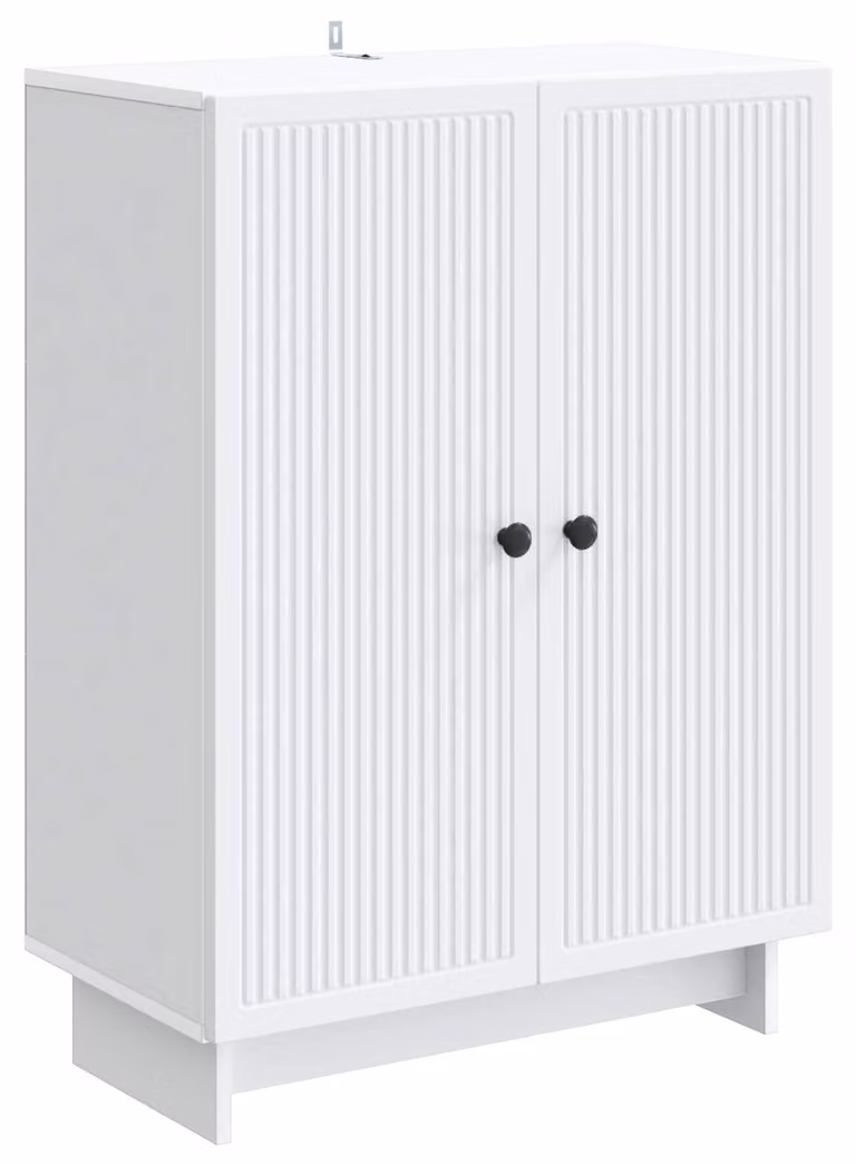Credenza Bianco 66 x 34,5 x 90 cm Legno ingegnerizzato