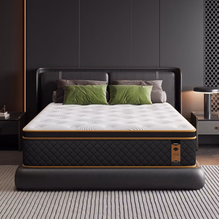 Materassi 80x190 cm, con molle insacchettate, altezza 30 cm, supporto medio, traspiranti