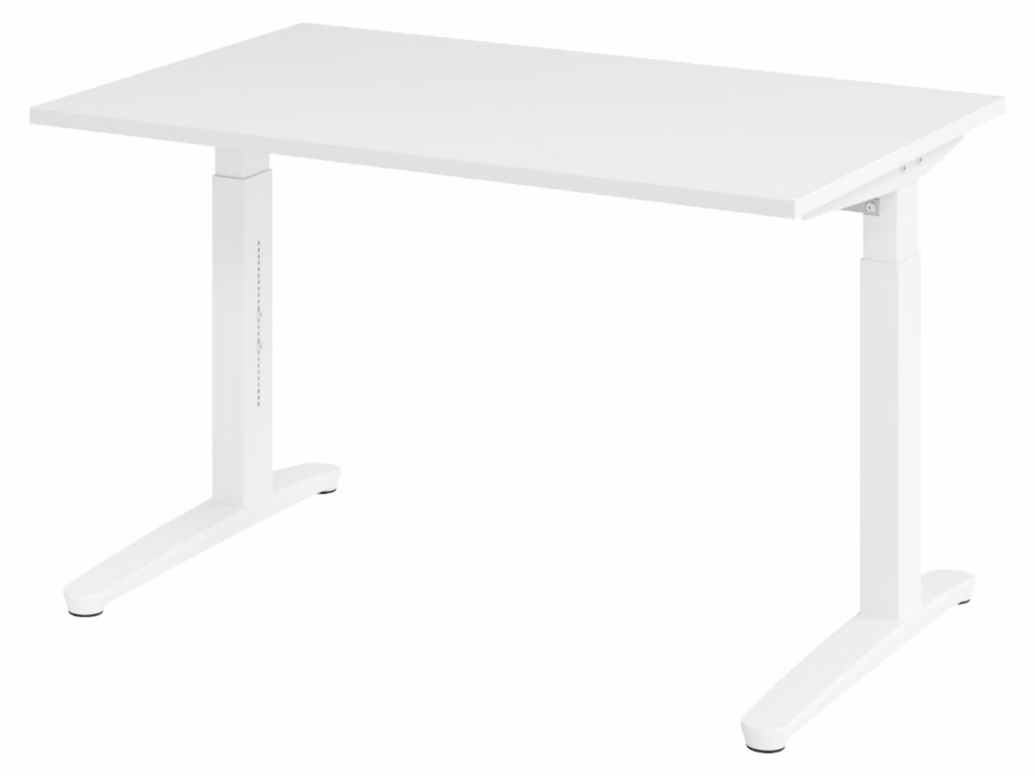 Scrivania bümö serie XB - Decorazione: bianco, dimensioni: 120 x 80 cm, struttura: bianco