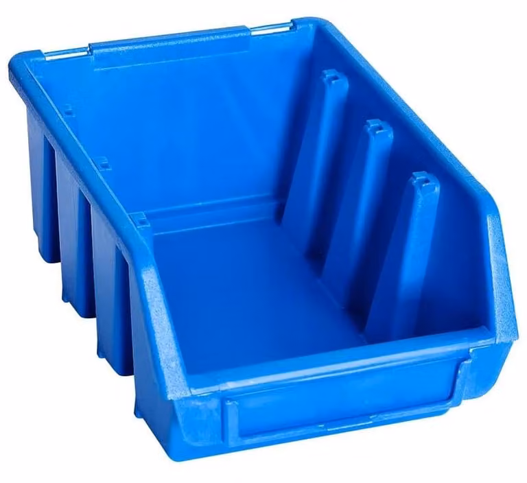 Contenitori per alimenti, salvaspazio, facili da pulire, colore blu