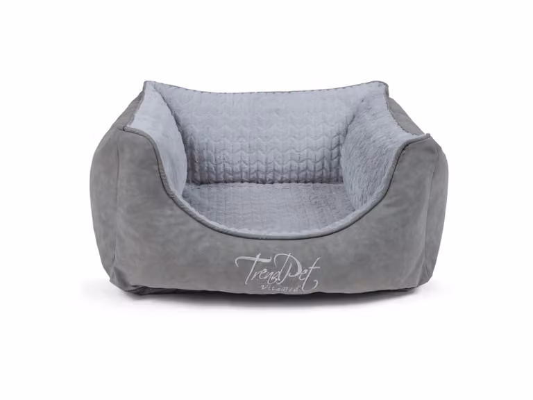 TrendPet VitaBed Style letto ortopedico per cani grigio (60x50x30cm)