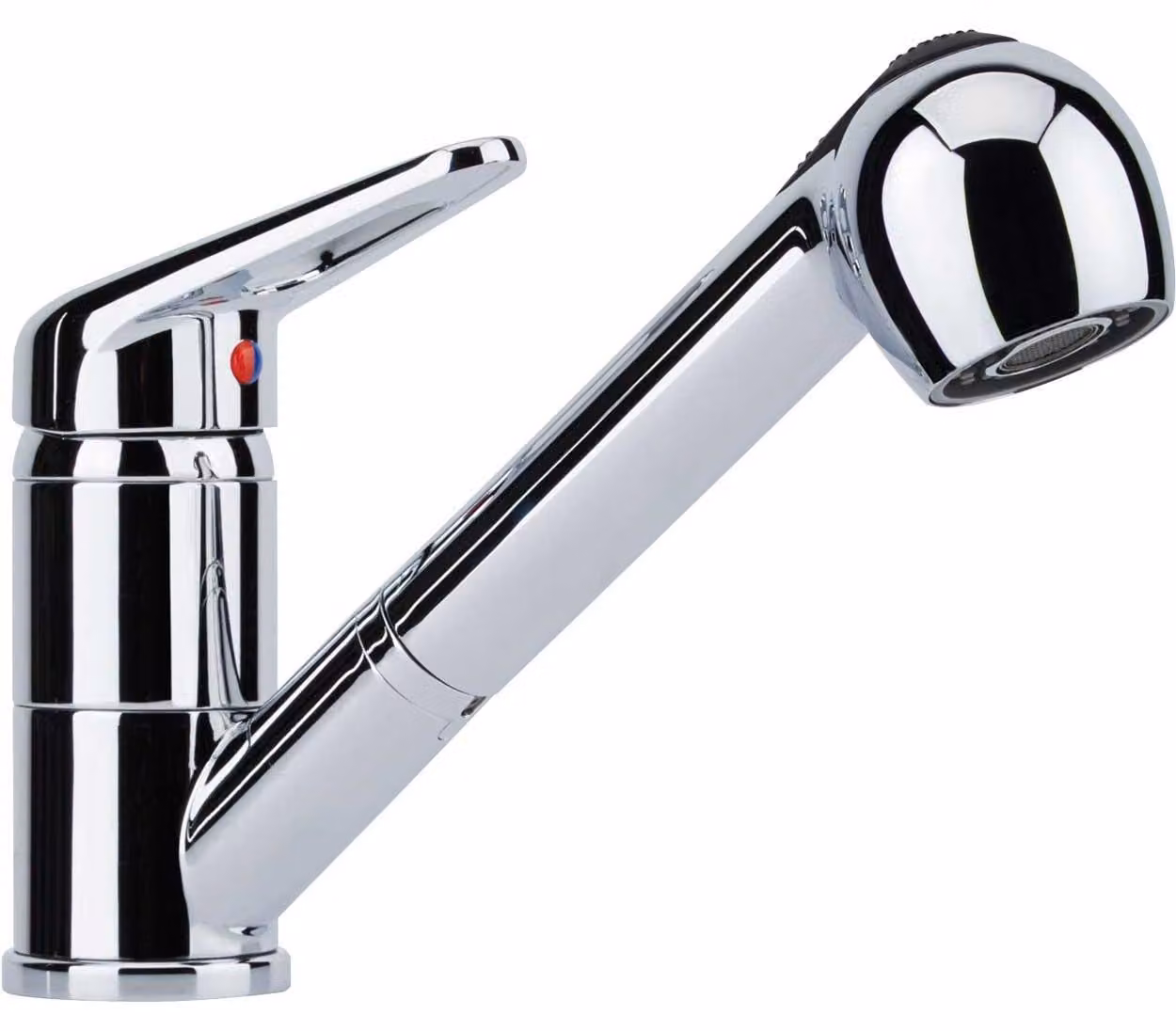 Franke Novara-Plus miscelatore in ottone con doccetta estraibile cromo 1150693500