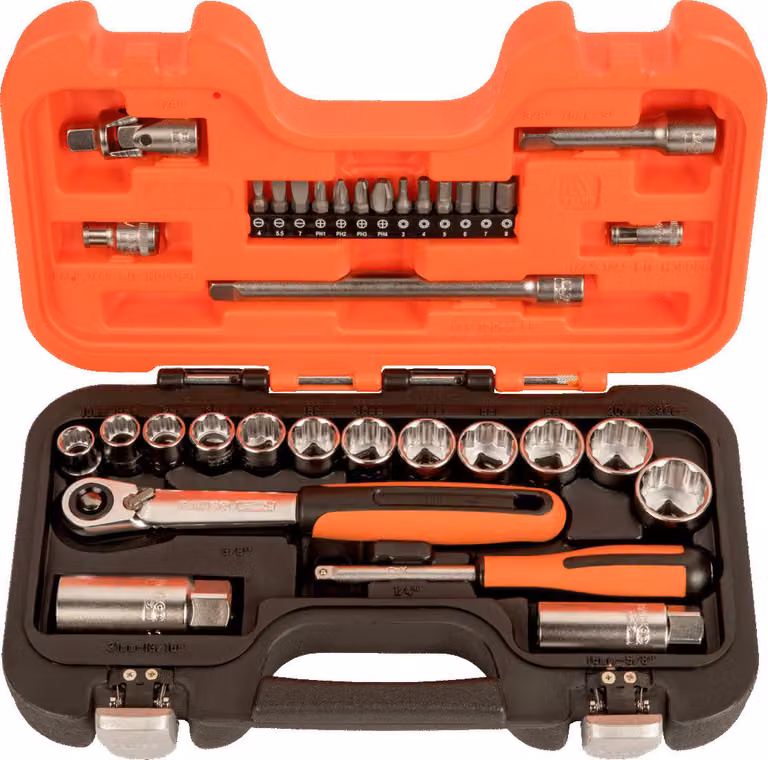 Set di chiavi sottili Bahco 34el. 3/8"