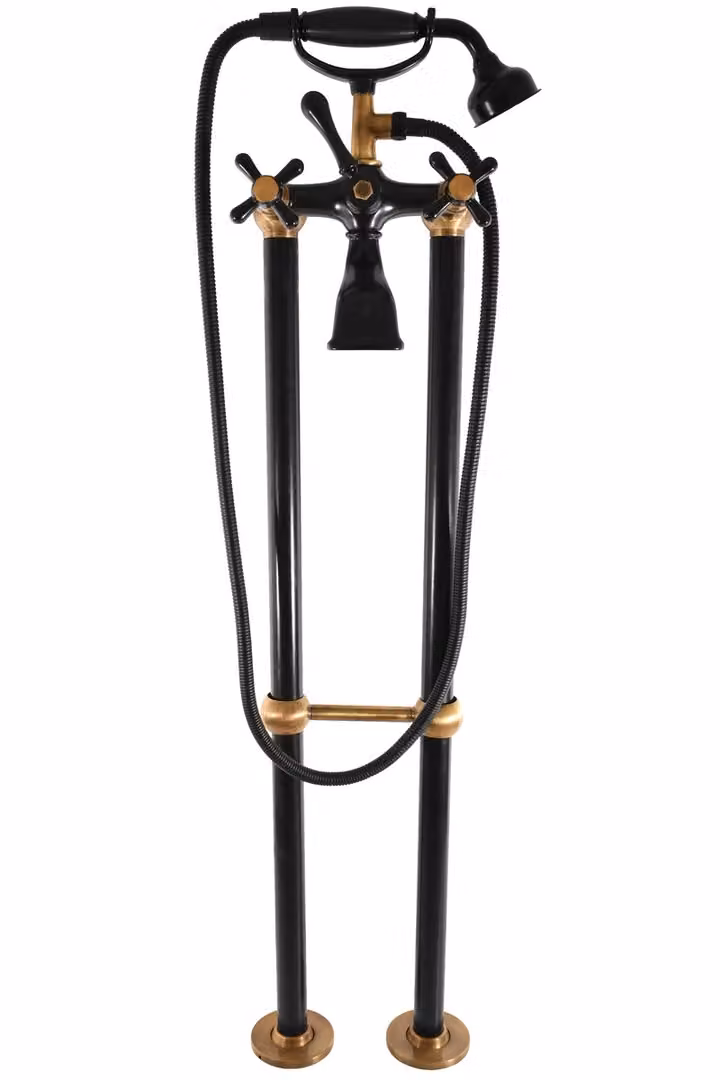 Rubinetto RAV Slezák MORAVA RETRO bronzo nero MK150.5/2CMATSM