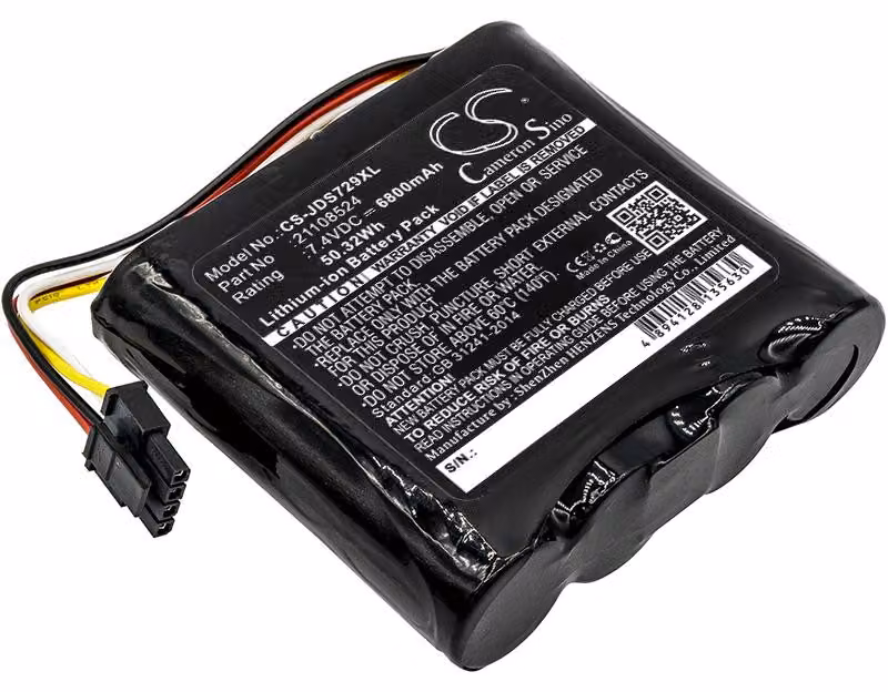 TECHTEK Batteria compatibile con [JDSU] 21100729 000, 21129596 000, Viavi SC-TPS, WiFi Advisor Wireless LAN Analyzer sostituisce 21108524