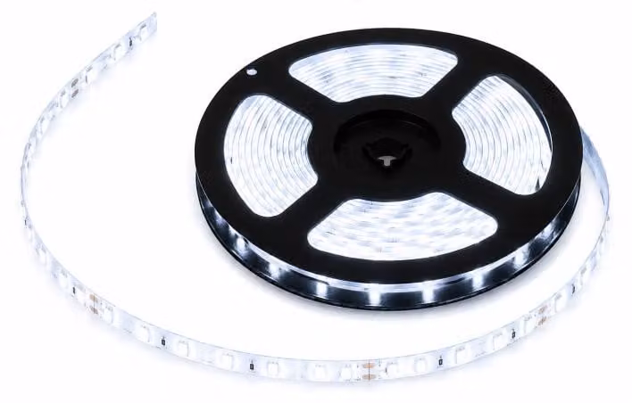 Striscia luminosa LED 5m bianco freddo 5630SMD 12V Rebel