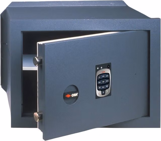 Cassaforte Elettronica Cisa 82710.31 in Acciaio Grigio L/P/H: 36 x 20 x 24 cm