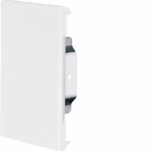Terminale Hager in acciaio BRS 85x130 mm, diametro esterno 80 mm, versione BRS851306VERZ