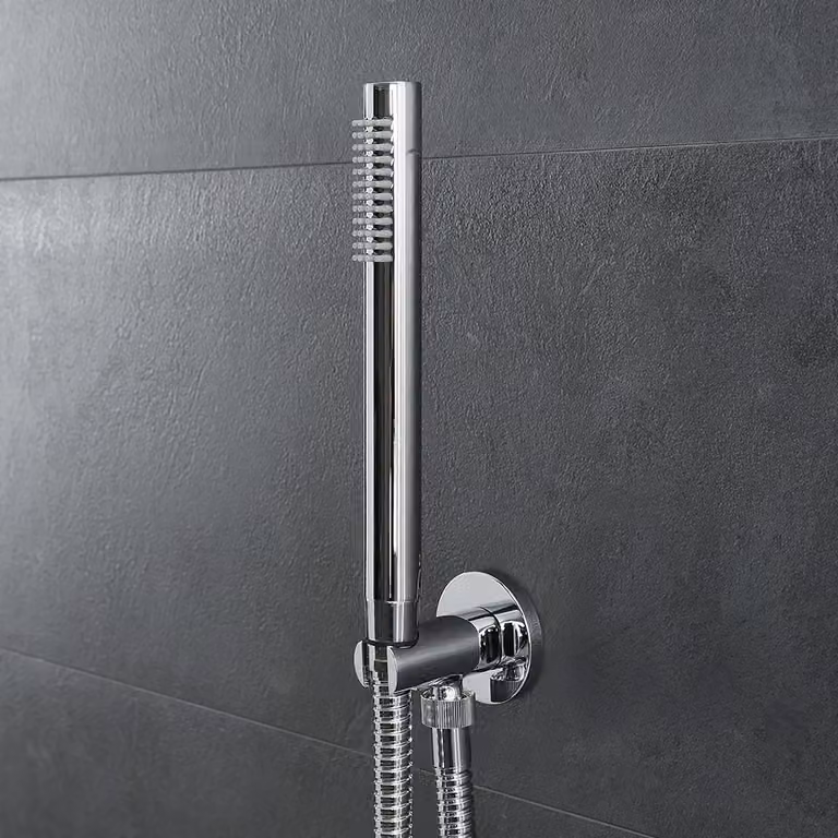 Doccetta Rotonda con Presa d'Acqua e Flessibile