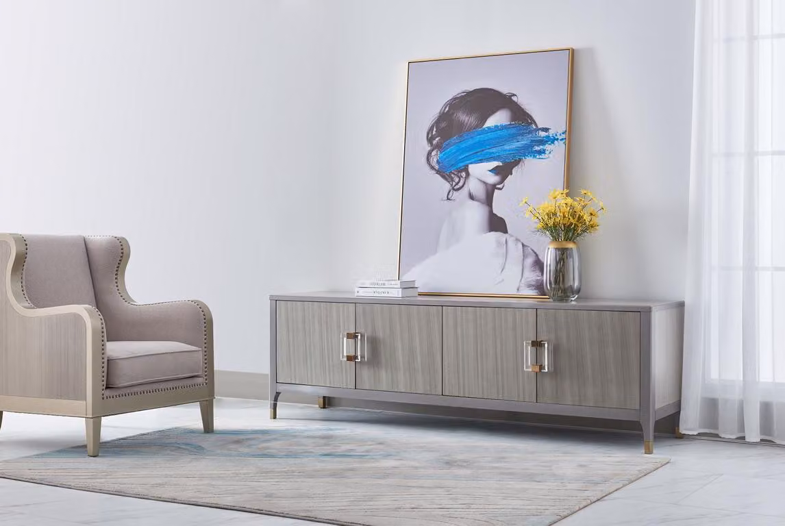 Rtv holz sideboard luxus wohnzimmer designer möbel kommode schrank rtv kommoden
