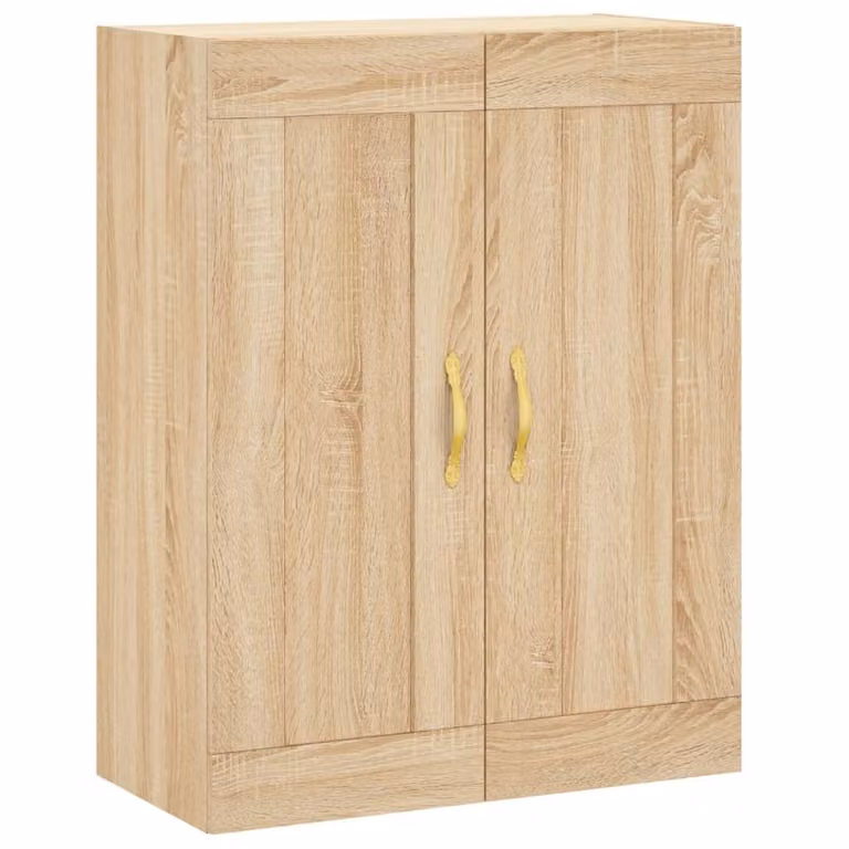 Mobile a Parete Rovere Sonoma 69,5x34x90 cm Legno Multistrato