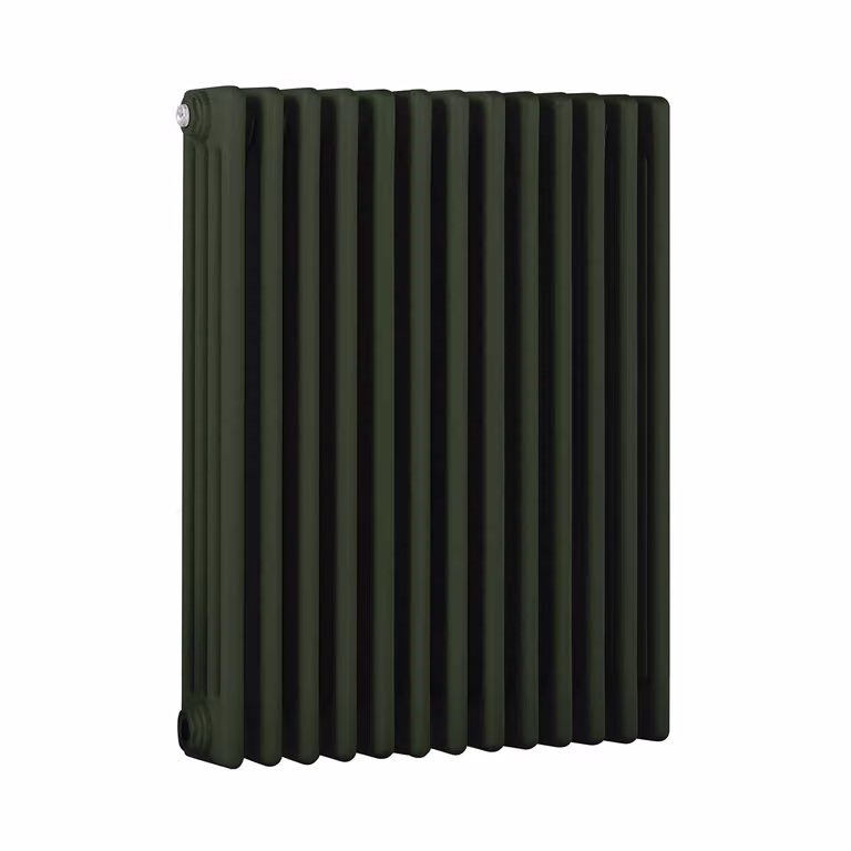 Radiatore Orizzontale a Colonne (4 Colonne) 750mm x 605mm - Verde (Evergreen) - Regent