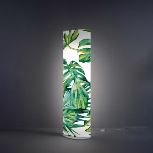 Piantana Moderna Polilux ® Grafica Plants 1 Luce Led 18W 3000K
