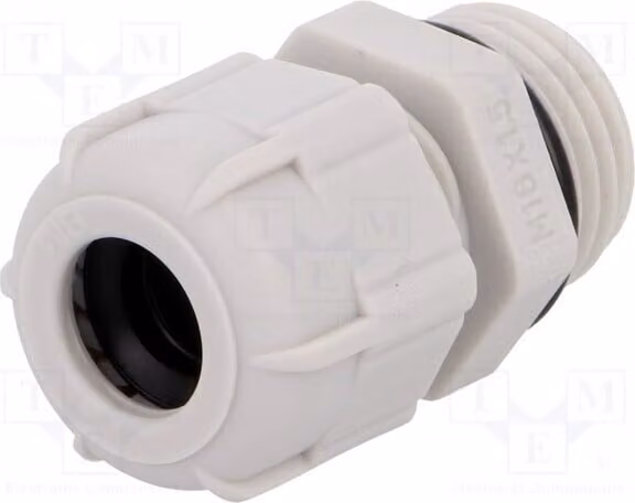5 connettori per cavi, modello: M16, colore grigio, UL94V-2, 4917 n, grado di protezione IP68