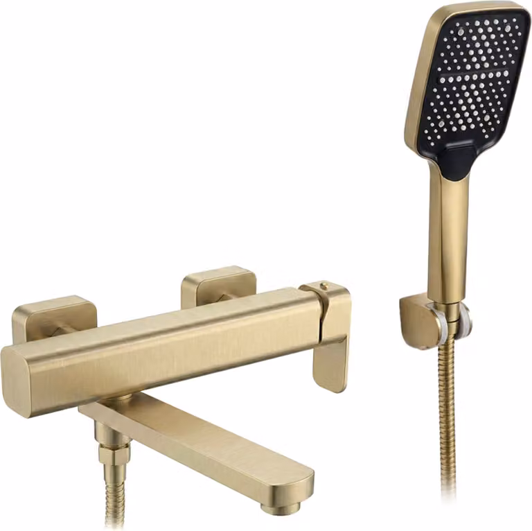 Miscelatore Vasca Rea Arlo Brushed Gold