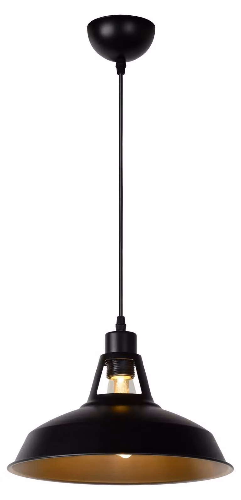 Lampa WISZĄCA Lucide E27 60W BRASSY/BIS 43401/31/30