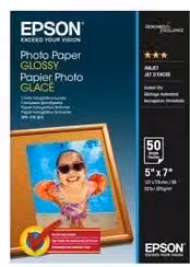 Carta fotografica lucida Epson multicolore 13 x 18 cm (50 pezzi)