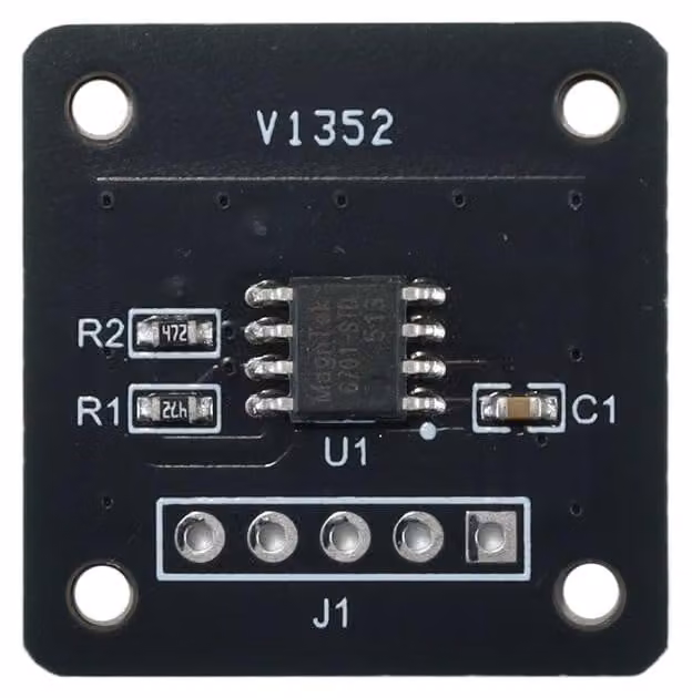 3 moduli encoder MT6701, 14 bit, effetto Hall, angolo di rilevamento 0-360°