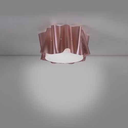 Plafoniera Moderna Polilux ® Pink Metal 3 Luci E27