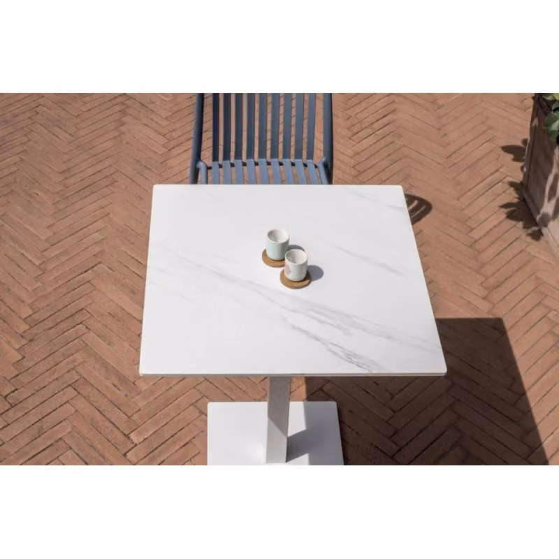 Piano In Gress Moia Spa Marmo Bianco L: 80 cm, P: 80 cm, H: 5,2 cm – 2