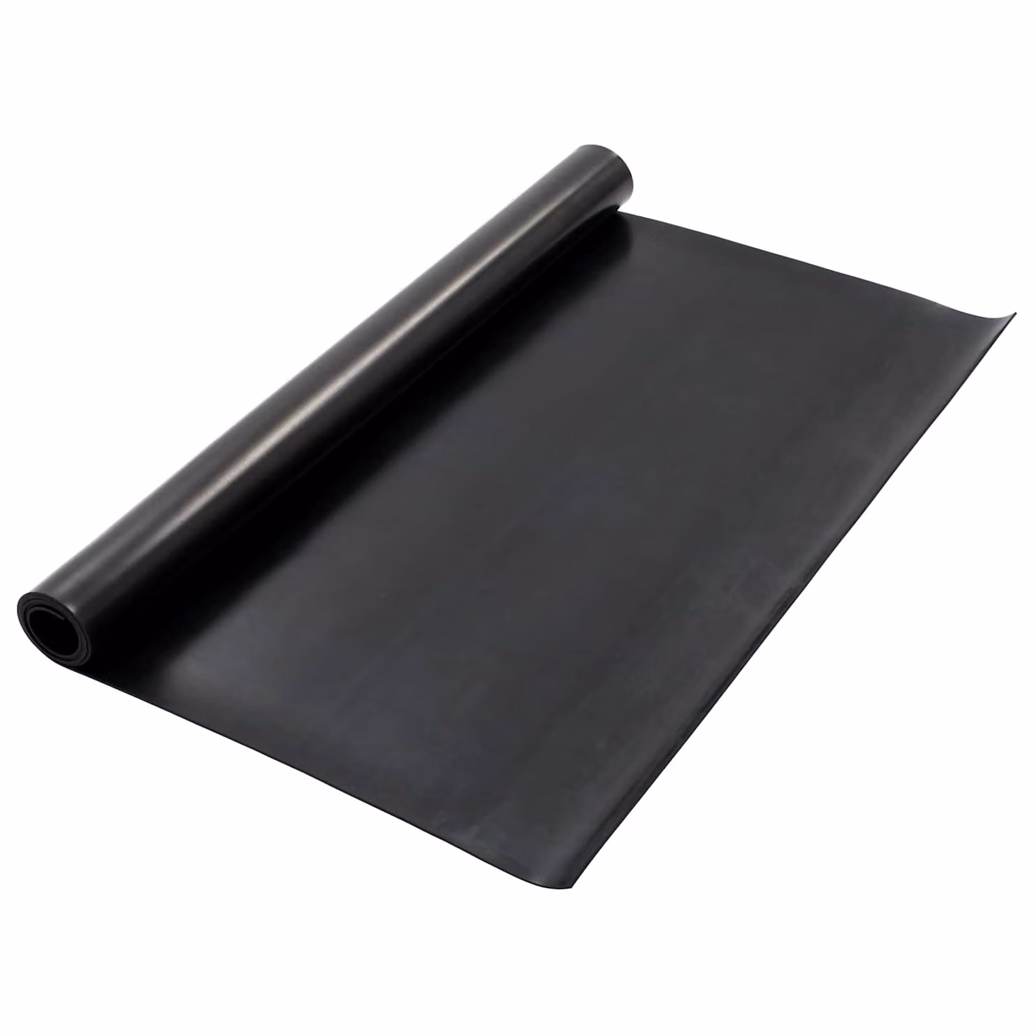 Tappeto in gomma vidaXL nero per giardino e terrazza, L 120 cm x P 200 cm