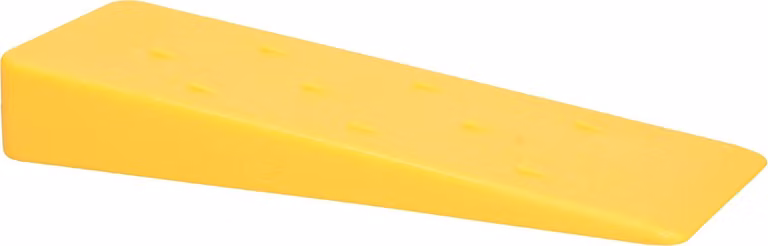 KOTARBAU® Cuneo di abbattimento in plastica 8" 20cm per spaccare il legno Giallo resistente agli urti