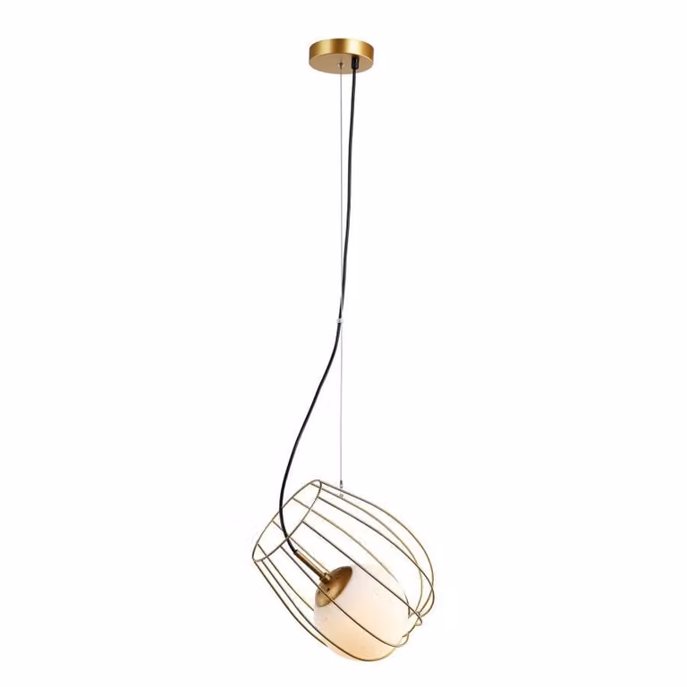 Italux Melisa, lampada a sospensione moderna in oro MDM-3943/1 GD