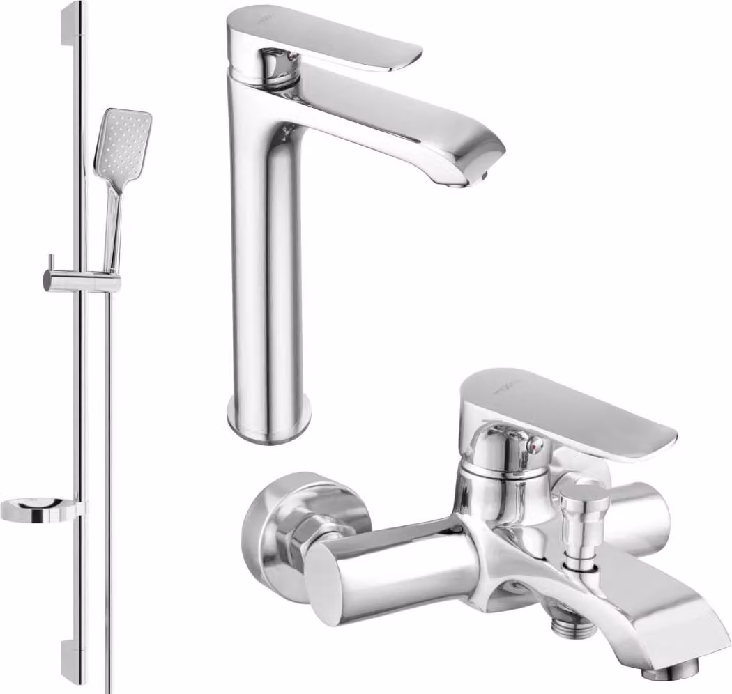 Mexen Pecos DS62 set da bagno, cromo - 72713DS62-00