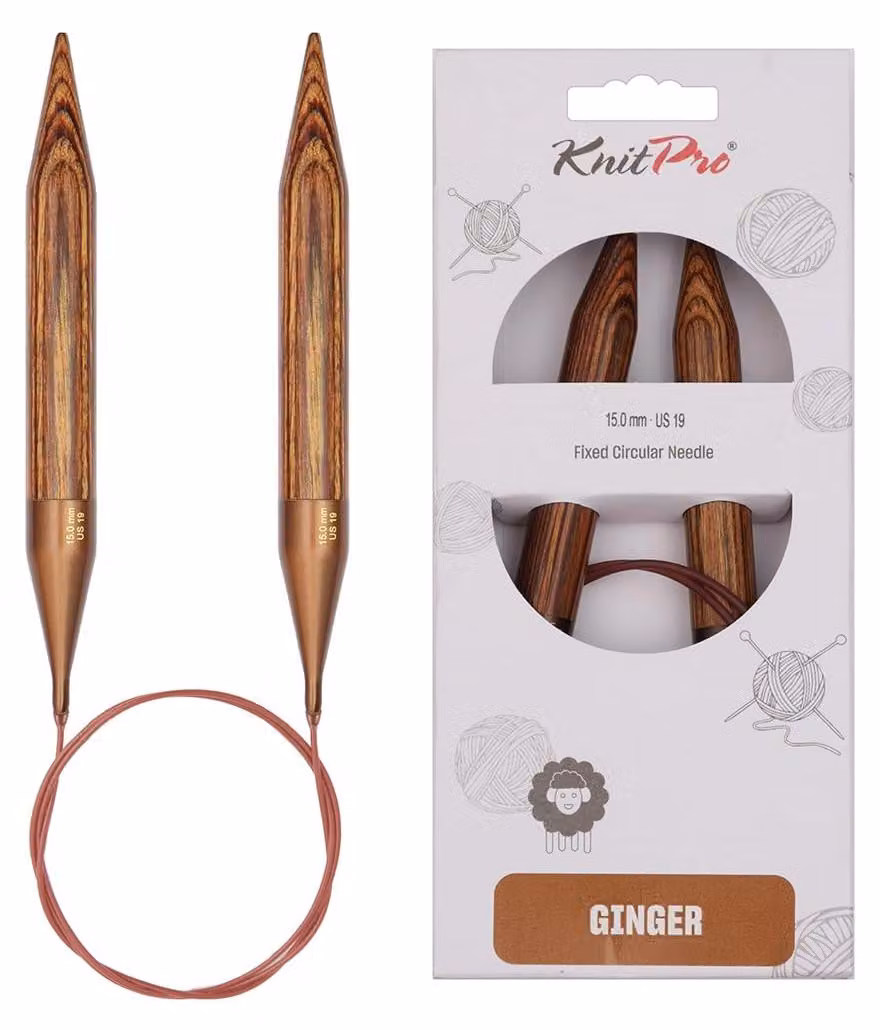 Ago circolare in legno di betulla, lunghezza 60 cm, diametro 15 mm