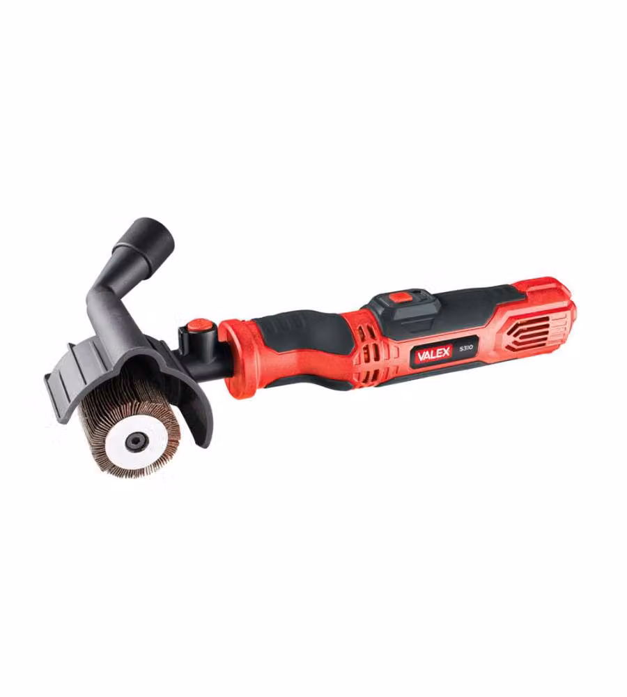 Valex Spazzolatrice Elettrica 310W Compatta per Sverniciare Rosso