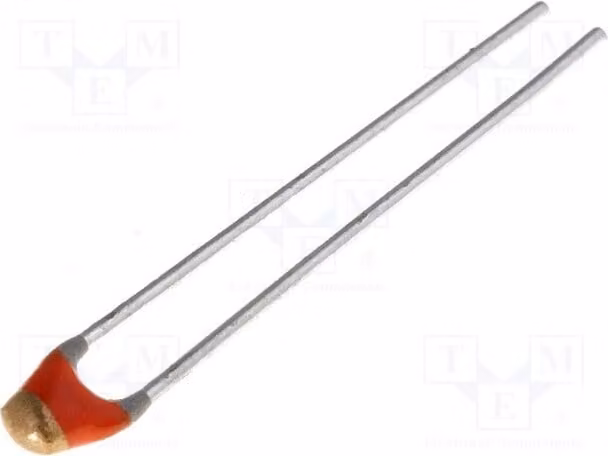 2 termistori NTC, 33kΩ, 4090K, per montaggio a traversa, temperatura di esercizio -40÷125°C, potenza dissipata 500mW, codice prodotto NTCLE100E3333JB0, serie NTC, per applicazioni di misurazione della temperatura