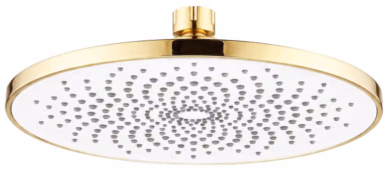 Rea Soffione Doccia Rotondo Js-021 Gold
