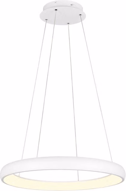 Lampada sospensione bianca Ø75 LED 59W CCT Cardona Trio