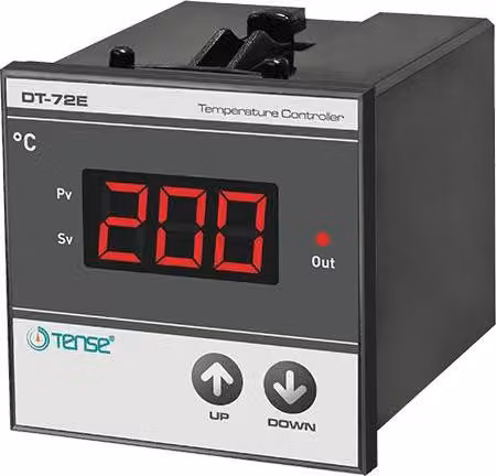 Regolatore di temperatura di precisione a pannello ON - OFF fino a 600ºC 73mm x 73mm
