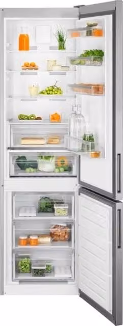 Frigorifero combinato Electrolux Dynamic No Frost in acciaio inox, Capacità netta 367 l, Classe E, L/P/H: 59,5 x 65 x 201 cm – 2