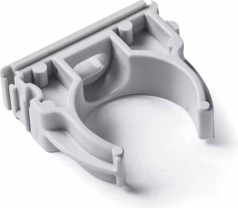 Famatel 16 Mm Clip a morsetto 5 Unità Bianco Bianco Taglia Unica