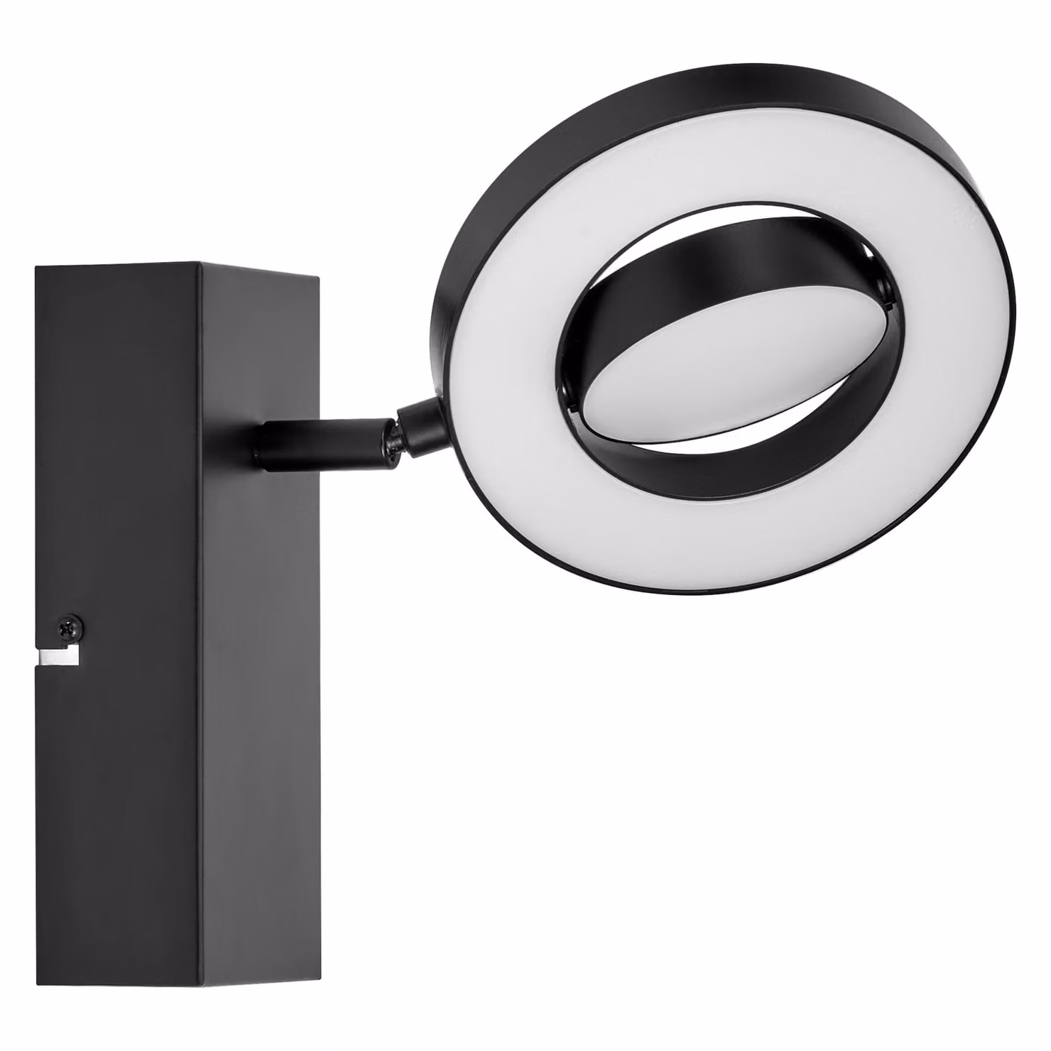 LEDVANCE DECOR SPOT SATURN, 11W, 215lm, nero, faretto, teste orientabili, versatile, faretto per interni, regolazione della temperatura di colore a 3 livelli, alloggiamento di alta qualità