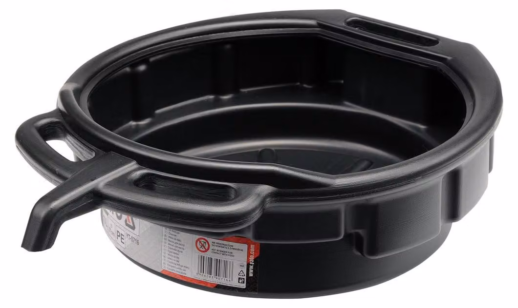Vaschetta di scarico olio 10l 370 mm