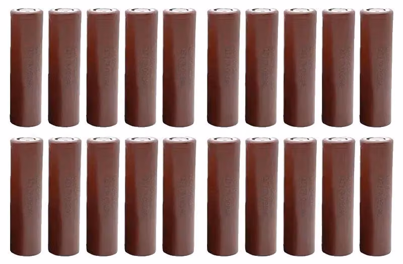 Batterie ricaricabili, capacità 3000mAh, elevata velocità di scarica, modello HG2, confezione da 20 pezzi