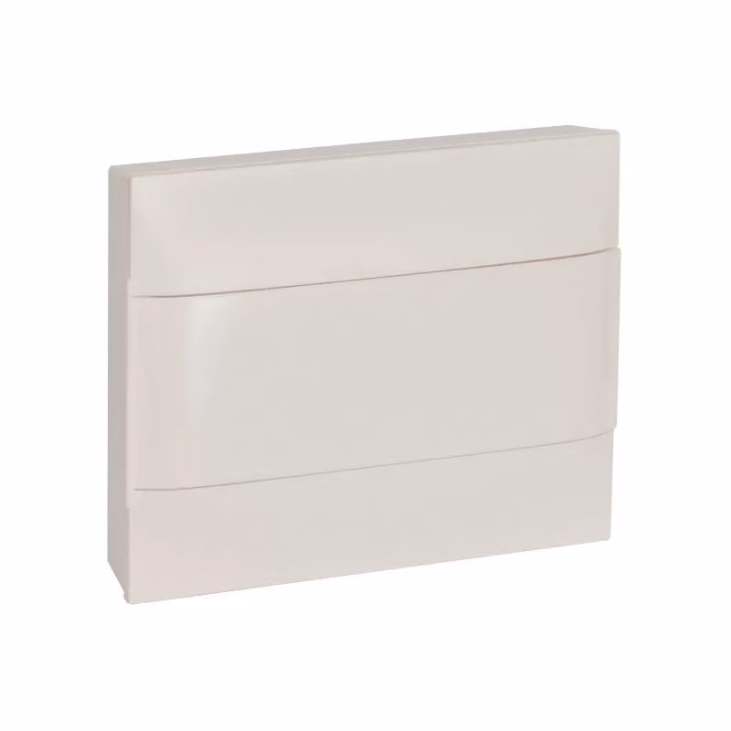 Distributore a superficie Legrand Praktibox S, con sportello in plastica, bianco, 1x 12 moduli 135201