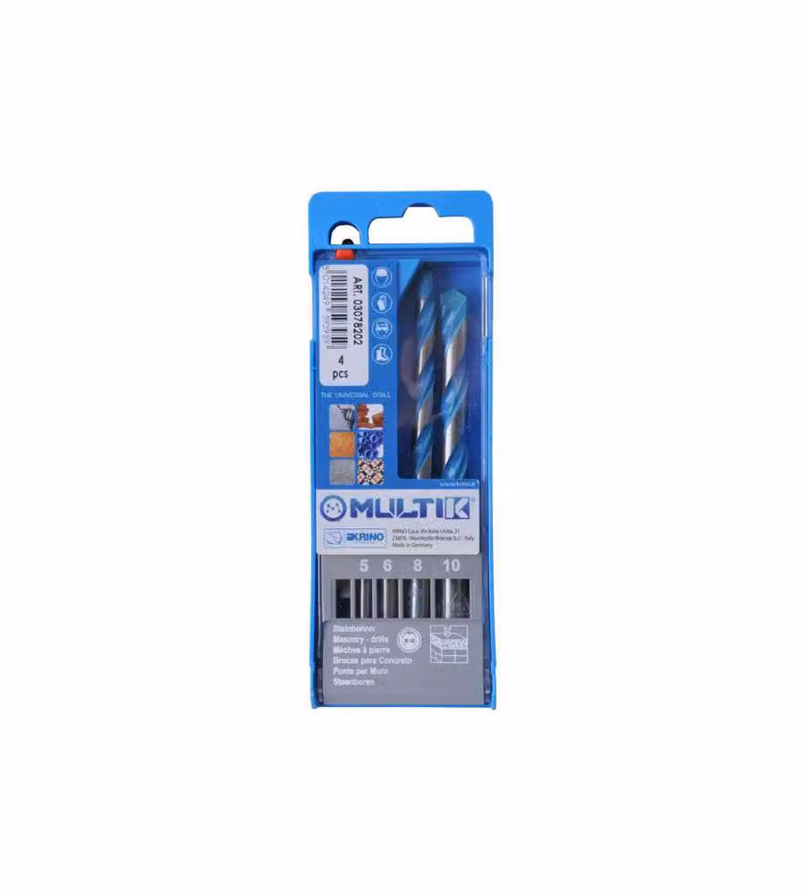 Punte Multik Sr Pz 4 Mm 5/10 03078 Krino