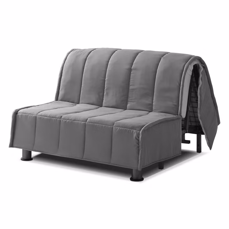Copertura Divano Letto + Cuscini EVENING 120x190 cm Grigio