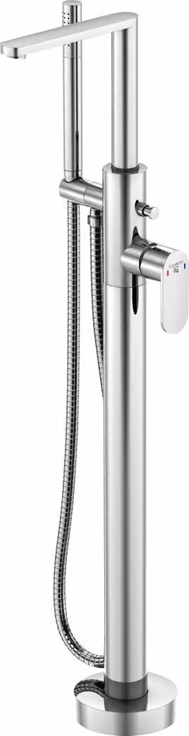 Steinberg Série 170 robinetterie de baignoire, sur pied, saillie 215mm, hauteur 1010mm, 1701162, 1701162