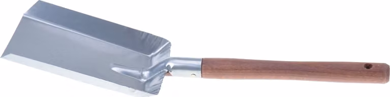 Aqbau® Pala per carbone zincata 44 cm Pala per camino Pala per cenere Pala per carbone Pala per alimenti Pala per stufa ..