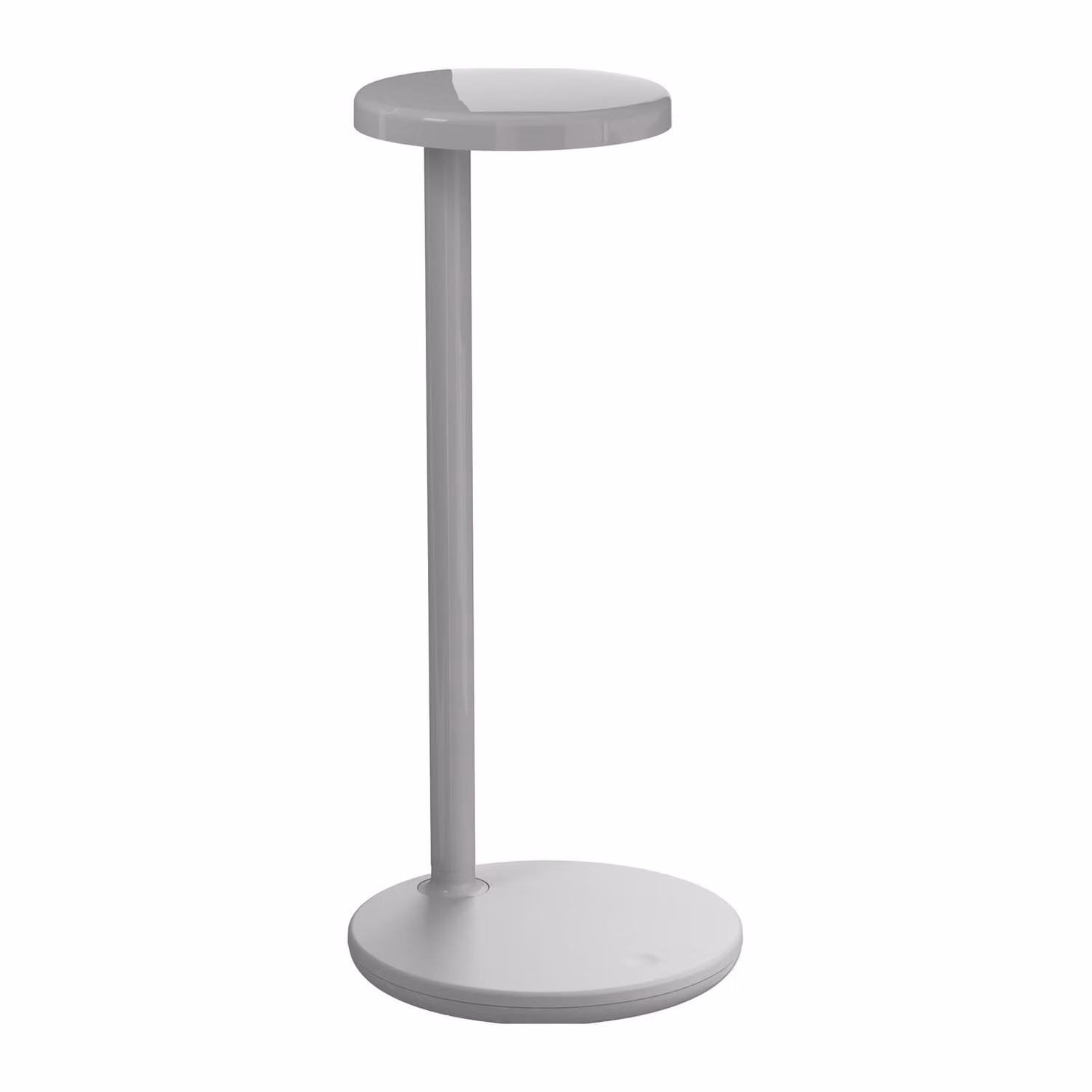 Flos - Oblique Qi - Lampada da tavolo - Grigio Lucido